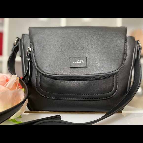 Preloved JAG crossbody flap bag - Picture 2 of 9